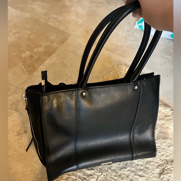 Rebecca Minkoff Saffiano Mab Large Black Leather - Picture 3 of 7